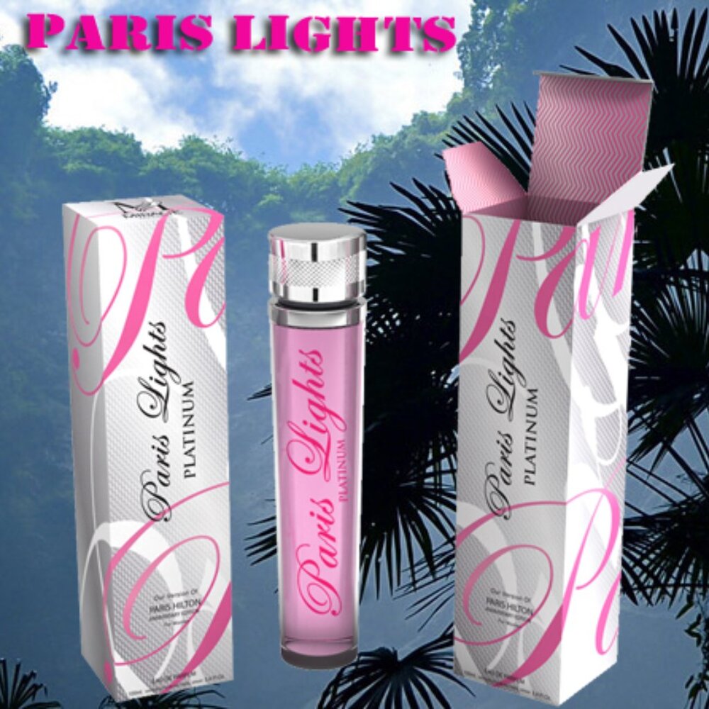 PARIS LIGHTS PLATINUM Fragrances Perfume Collection For Sexy Women, Eau De Perfu